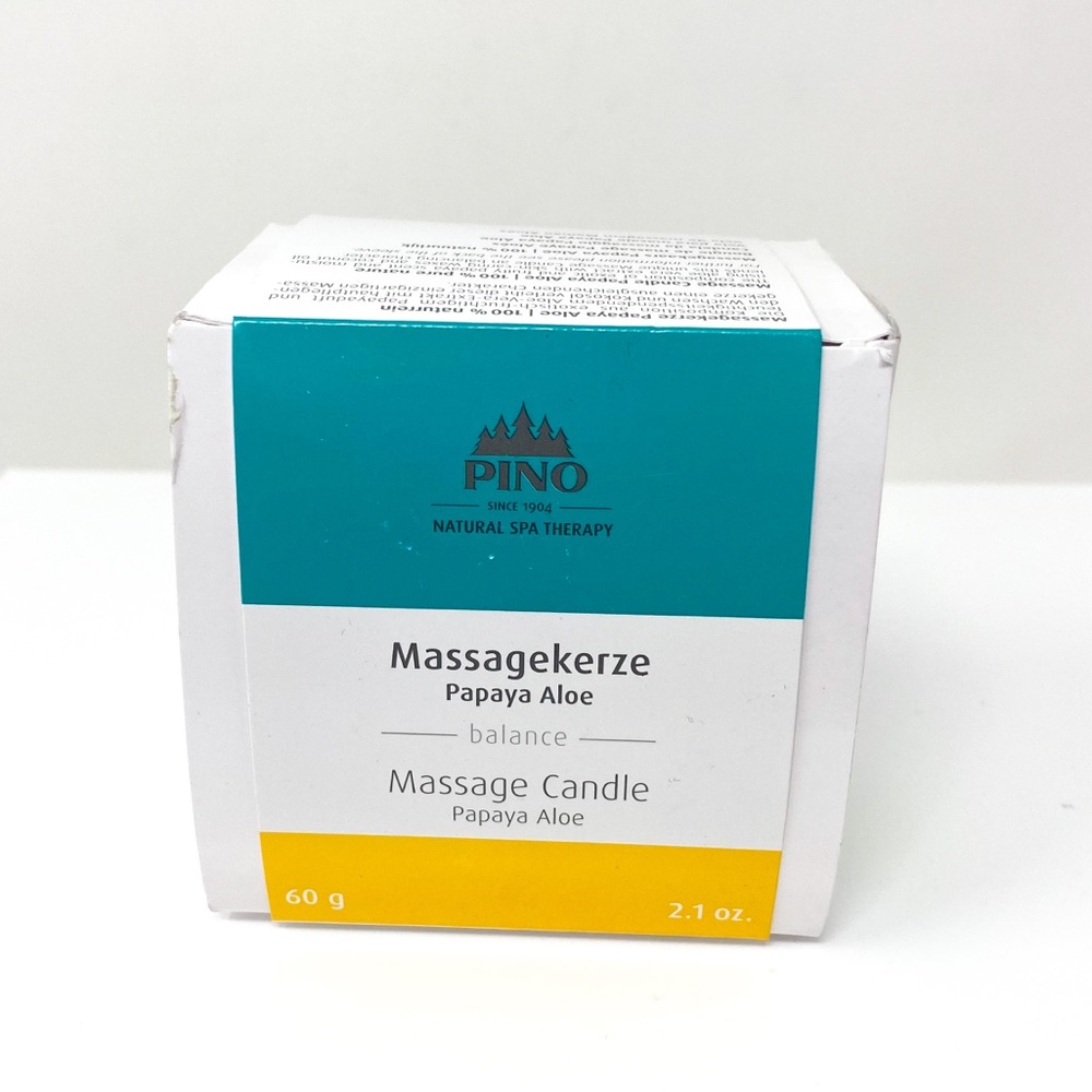 PINO Natural Spa Therapy scented candle PapayaAloe